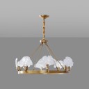 Loft Industry Modern - Lotus Rib Chandelier